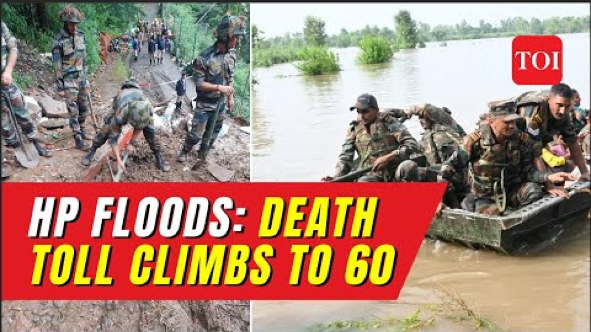 Himachal Pradesh: Death toll due to floods, landslides rises to 60; losses touch Rs 10,000 crore