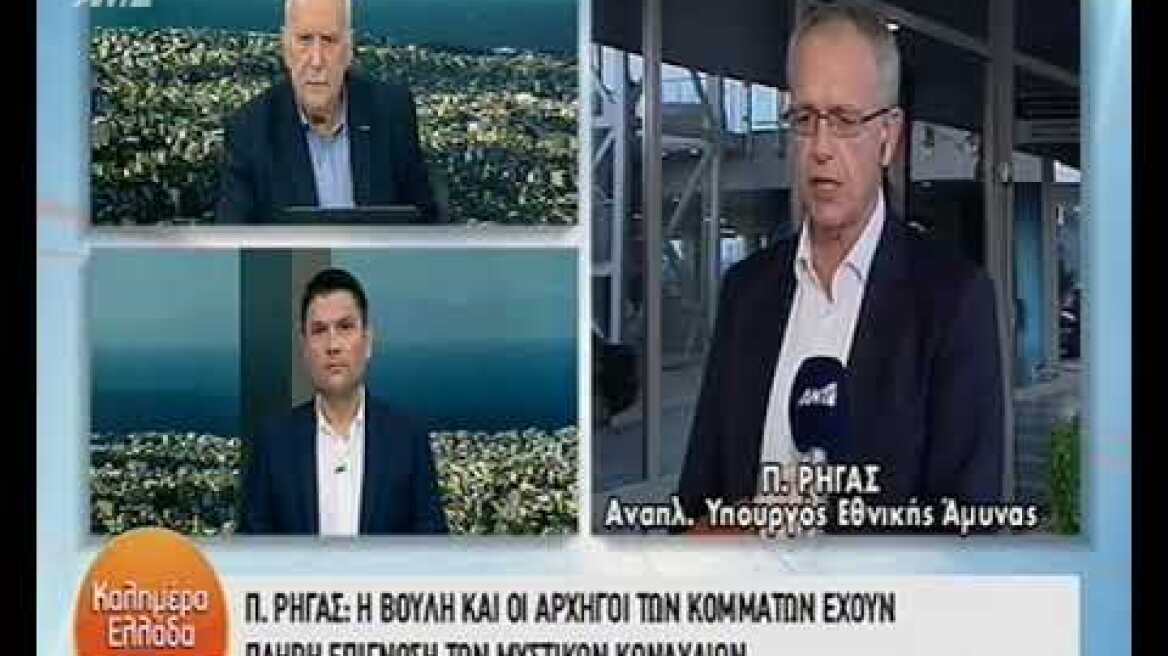 Παναγιώτης Ρήγας για επιστολή Κοτζιά: Δεν είναι τίποτα