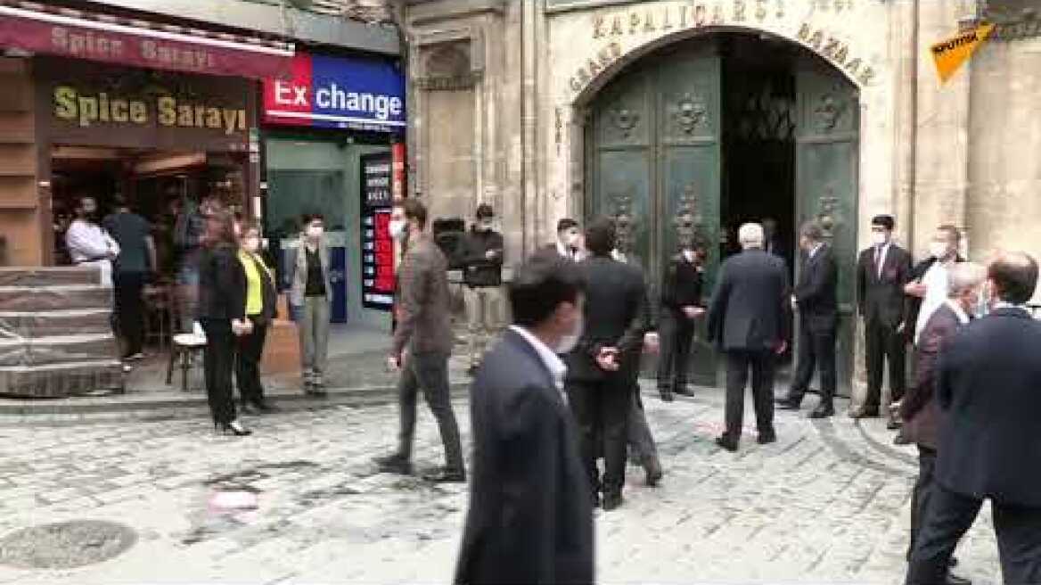 Istanbul Grand Bazaar Reopens as Turkey Eases Coronavirus Restrictions