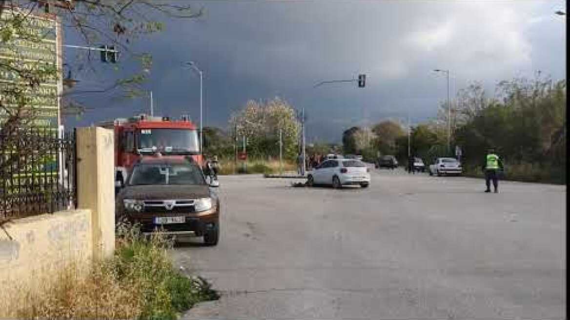 Τροχαίο ατύχημα Τσαϊρι- Αεροδρομίου 15.04.20