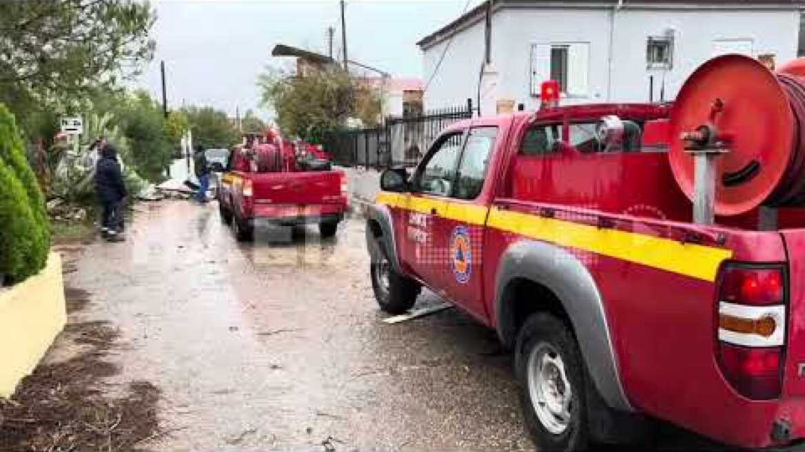 ilialive.gr - Ζημιές από ανεμοστρόβιλο στην Κυανή Ακτή Πύργου