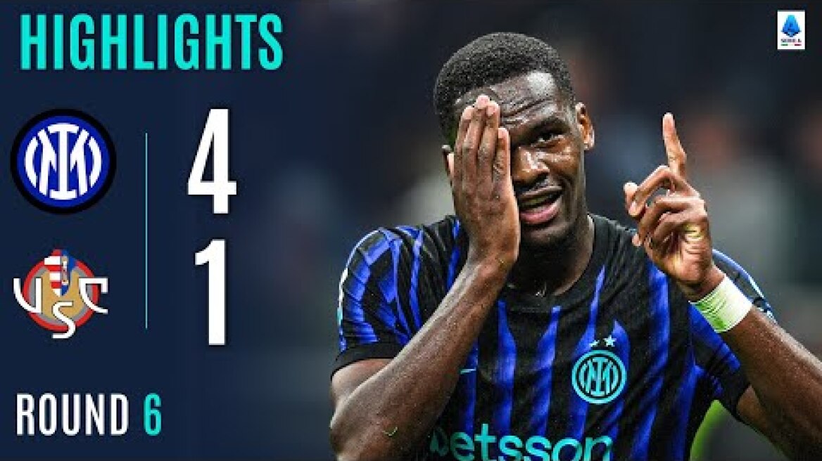 INTER-CREMONESE 4-1 | HIGHLIGHTS | Inter Seals Four-Goal Thriller at Home  | SERIE A 2025/26