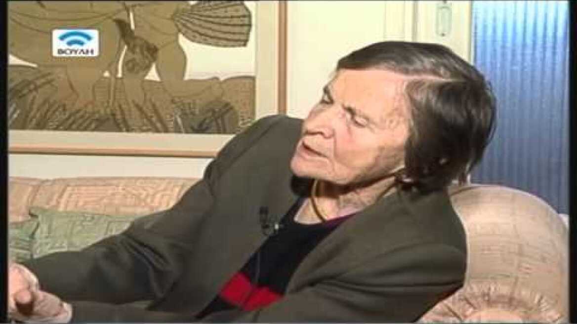 Ελένη Γλύκατζη - Αρβελέρ (Συνέντευξη Α' Μέρος)