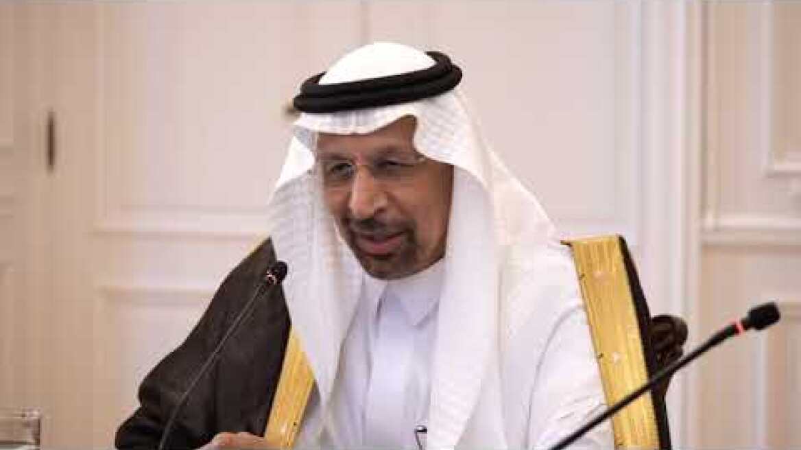 Συνάντηση του Πρωθυπουργού Κυριάκου Μητσοτάκη με τον Υπουργό Επενδύσεων της Σαουδικής Αραβίας