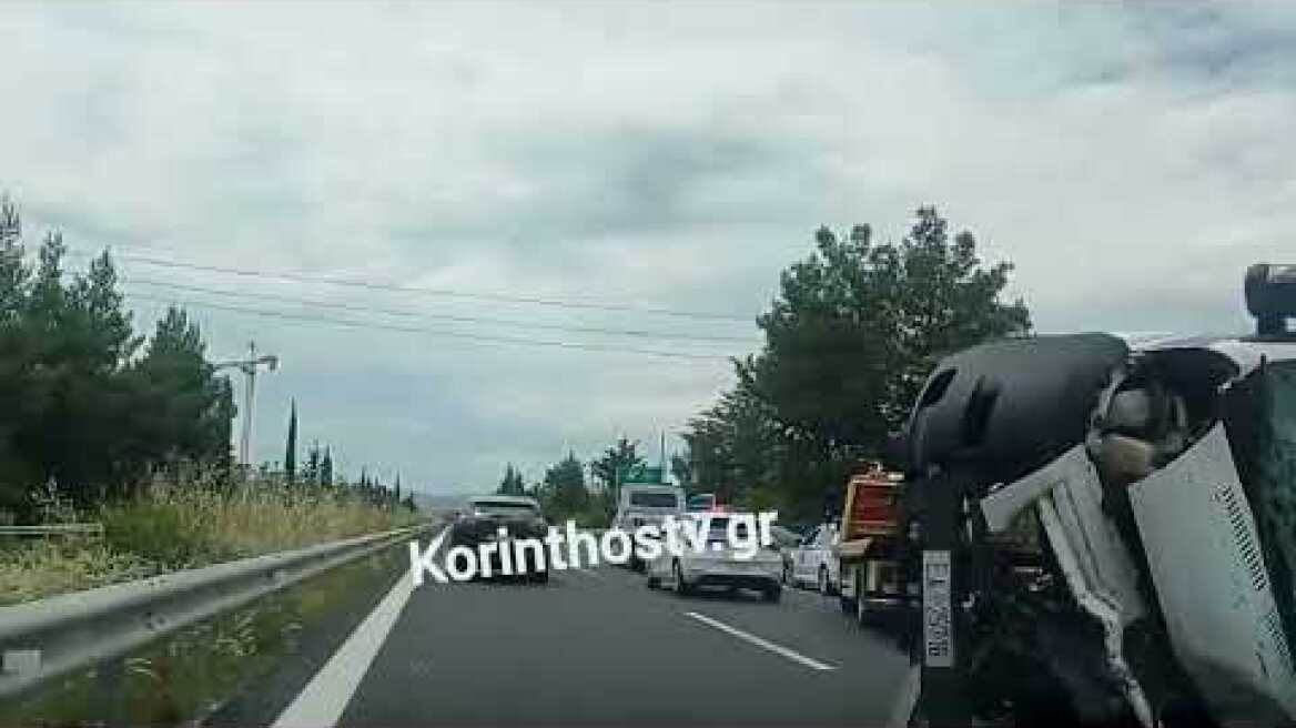 Σοκαριστικό τροχαίο στην Κορίνθου-Τριπόλεως