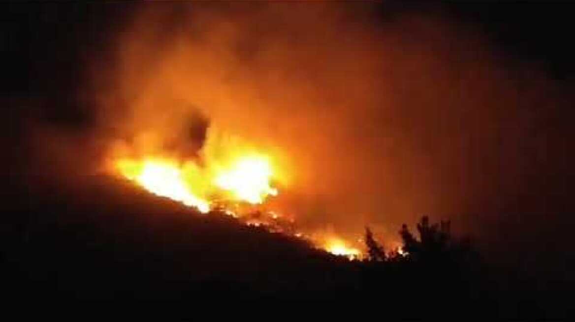 Μεγάλη φωτιά στον Διόνυσο
