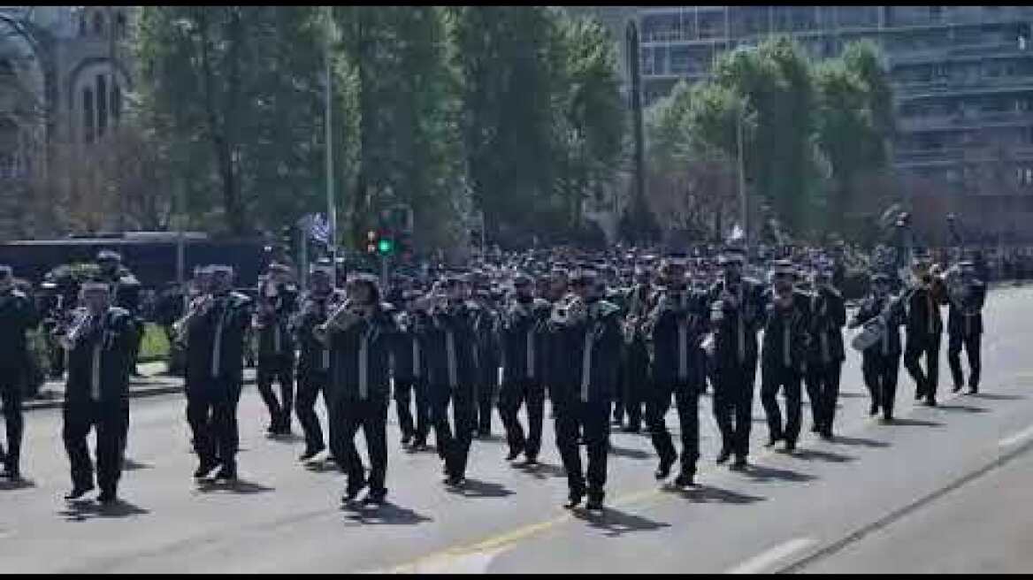 Η παρέλαση στη Θεσσαλονίκη για την 25η Μαρτίου