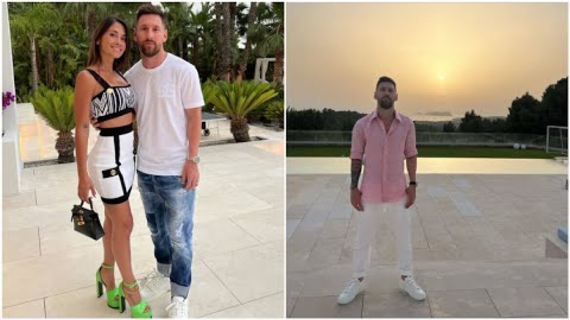 ¡QUE SIGA EL BAILE! Leo Messi continua sus festejos de cumpleaños en Ibiza junto a Anto Roccuzzo