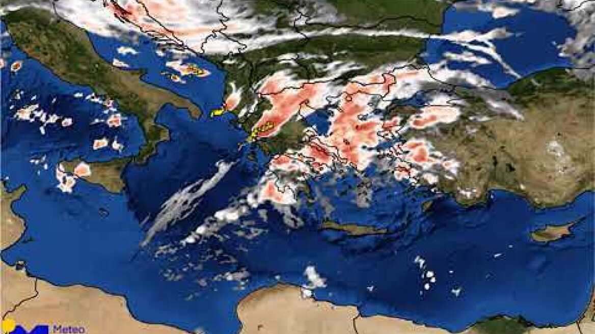 Καιρός σήμερα: Συνεχίζεται η κακοκαιρία