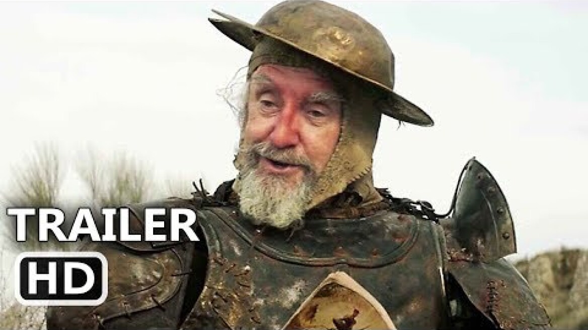 THE MAN WHO KILLED DON QUIXOTE Official Trailer (2018) Adam Driver,  Terry Gilliam Movie HD