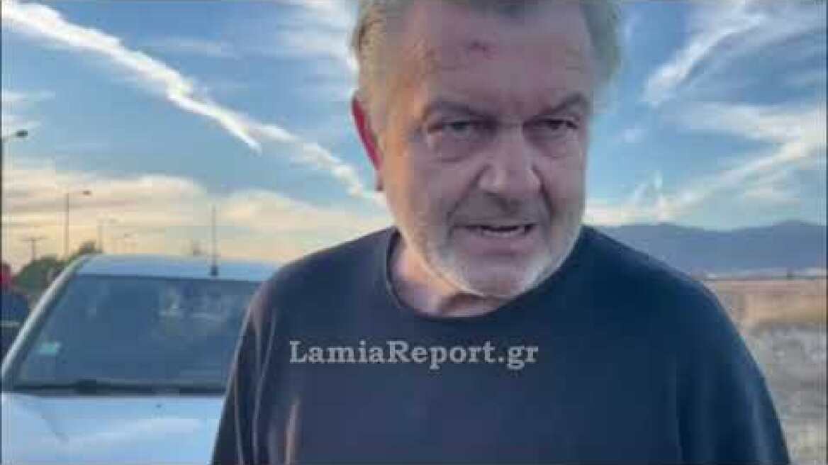 LamiaReport.gr: Τροχαίο στη διασταύρωση Λουτρών Υπάτης
