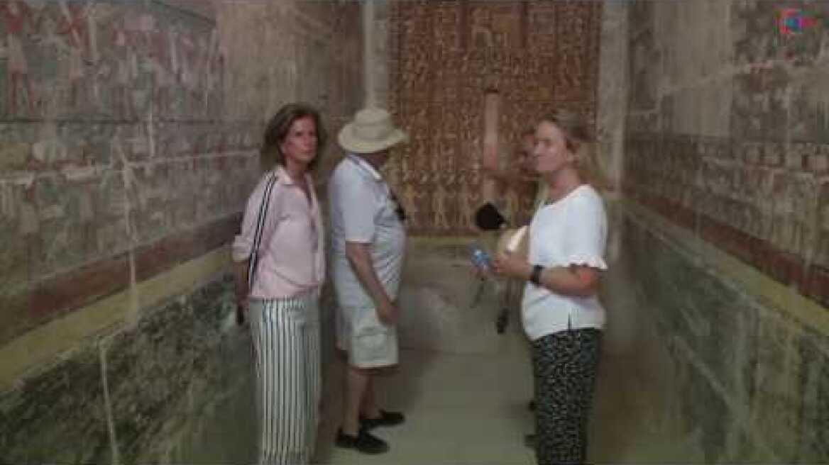 Egypt opens a 4000-year old tomb to the public