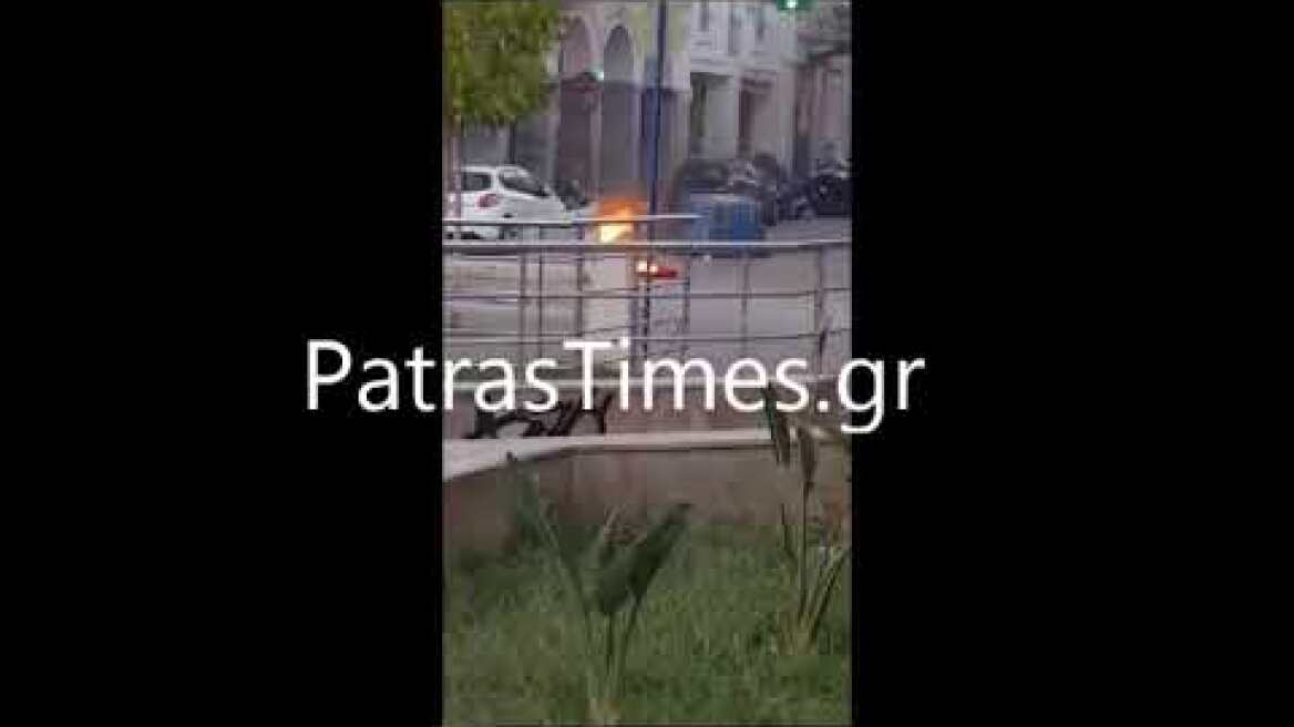 Πάτρα: Πέτρες και μολότοφ  στην αντιφασιστική πορεία για τον Παύλο Φύσσα