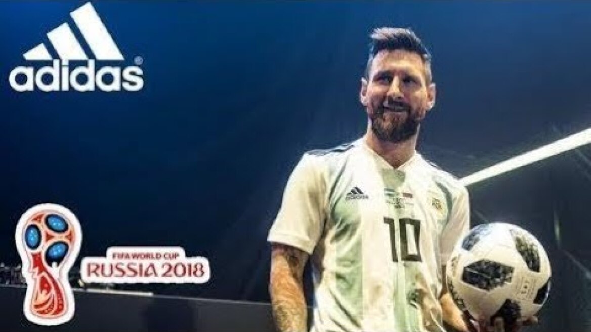 Lionel Messi Presenting Fifa World Cup 2018 Ball (Football) in Moscow