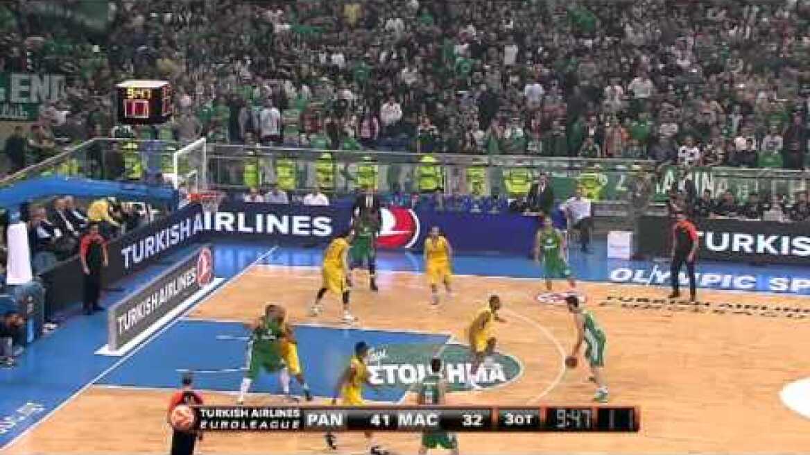Game of the Week Highlights: Panathinaikos-Maccabi Game5