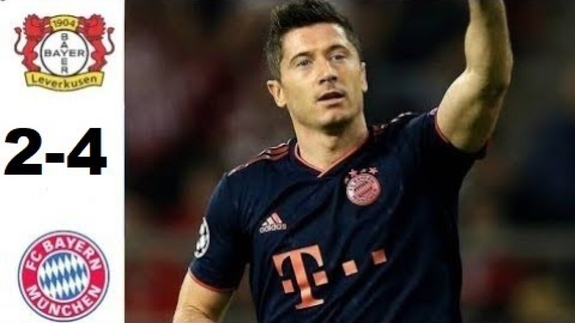 Bayern Munich vs Bayer Leverkusen 4-2  - All Goals & Highlights 2020