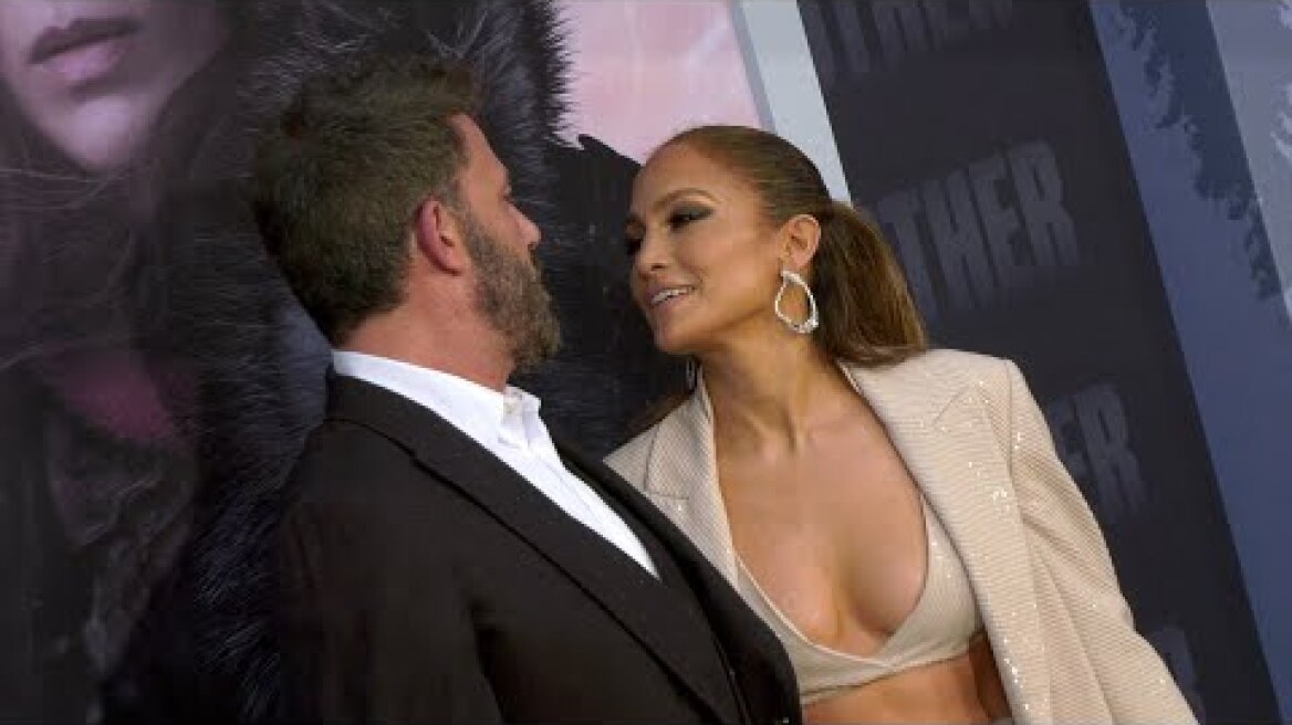 Ben Affleck and Jennifer Lopez "The Mother" Premiere Black Carpet Arrivals