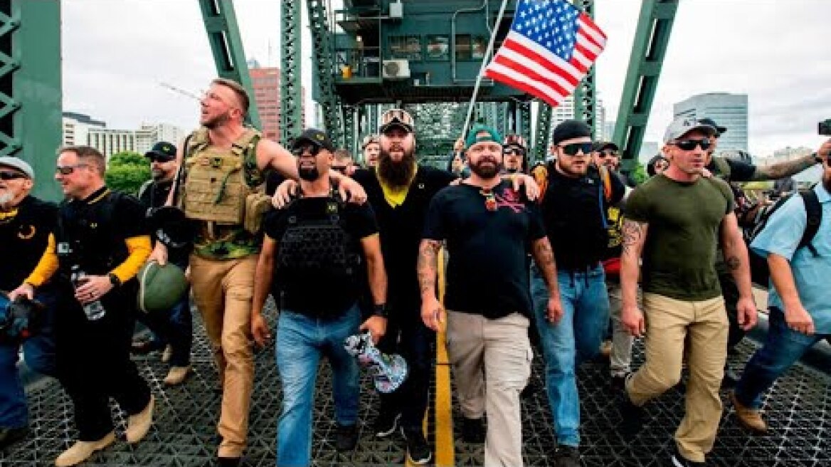 Proud Boys Adopts President Trump’s Words as Slogan