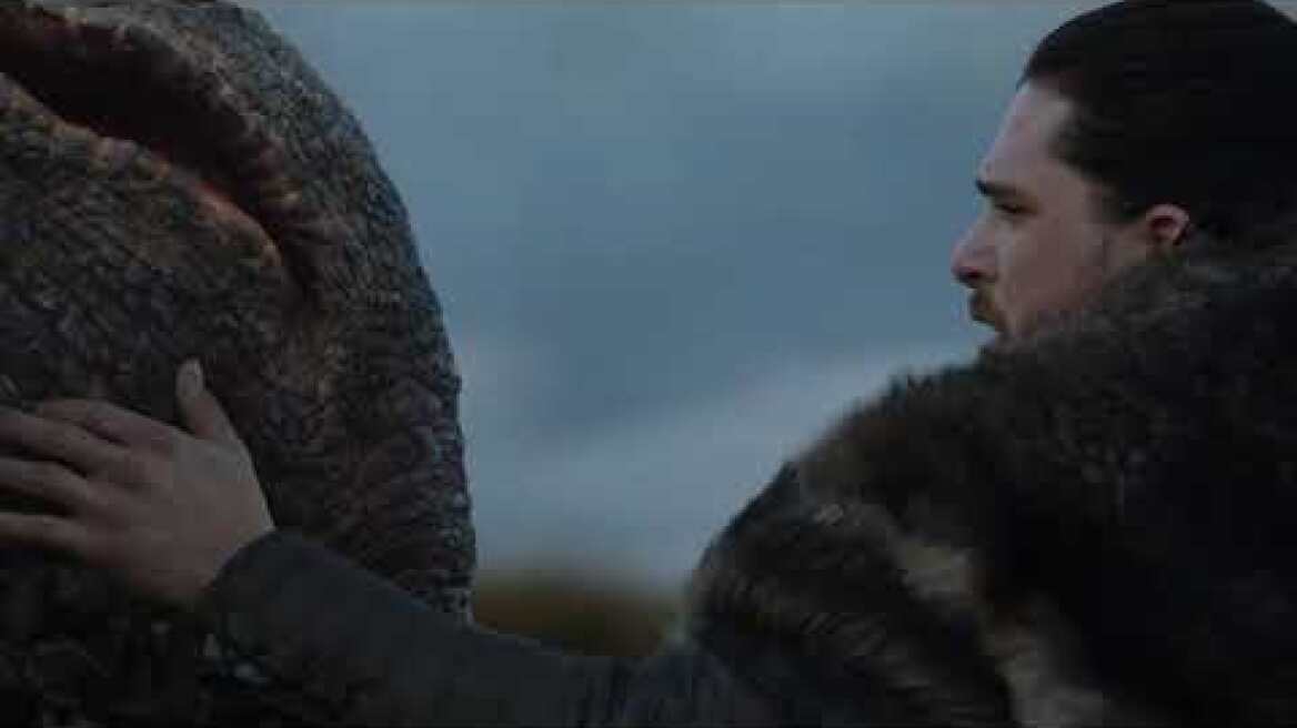 Drogon proves Jon Snow is Targaryen Game of Thrones 7x05