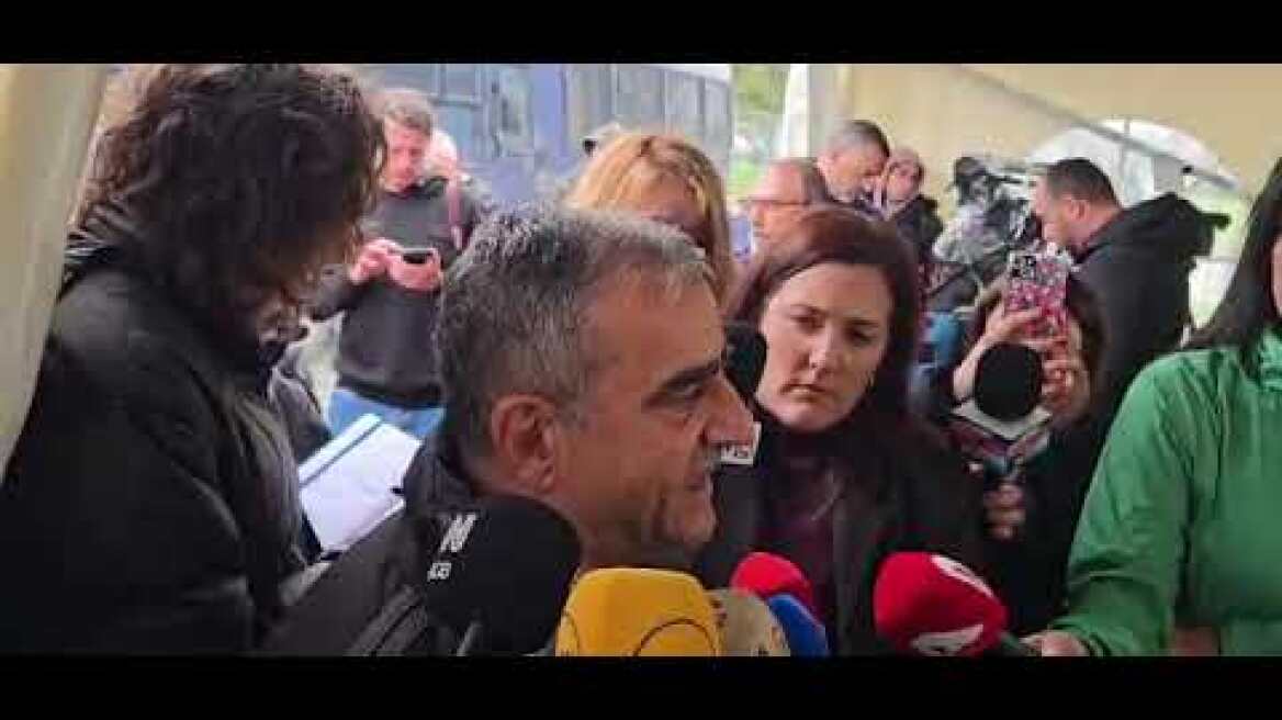 Δήλωση Βασίλη Χατζηχαραλάμπου ( πατέρας του Παναγιώτη )  στην δίκη για τα Τέμπη