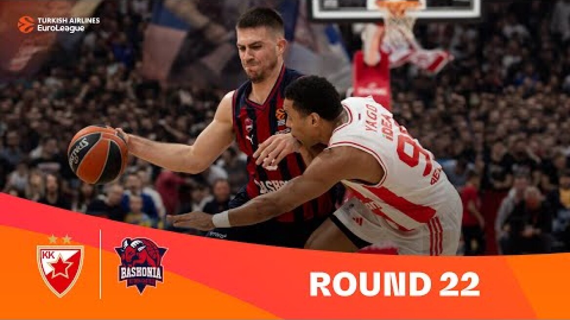 Zvezda-Baskonia | Round 22 Highlights | 2023-24 Turkish Airlines EuroLeague