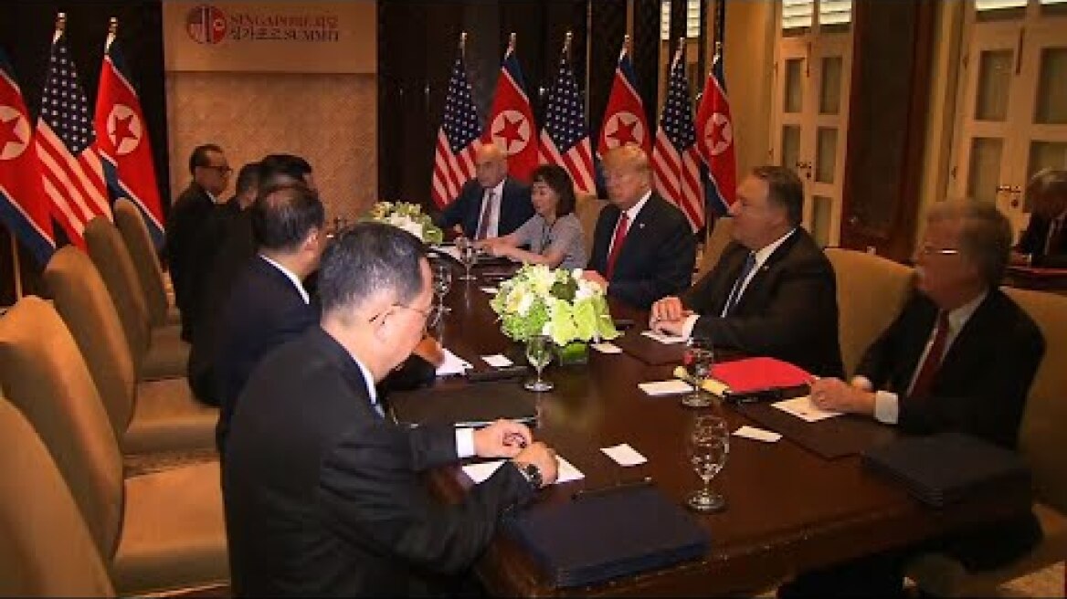 Trump at Summit: 'We Will Solve a Big Problem'