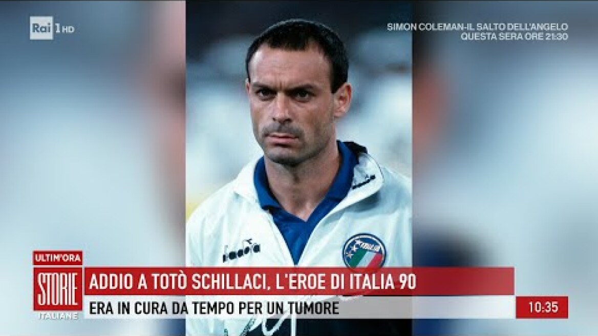 Addio a Totò Schillaci, l'eroe di Italia 90 - Storie italiane 18/09/2024