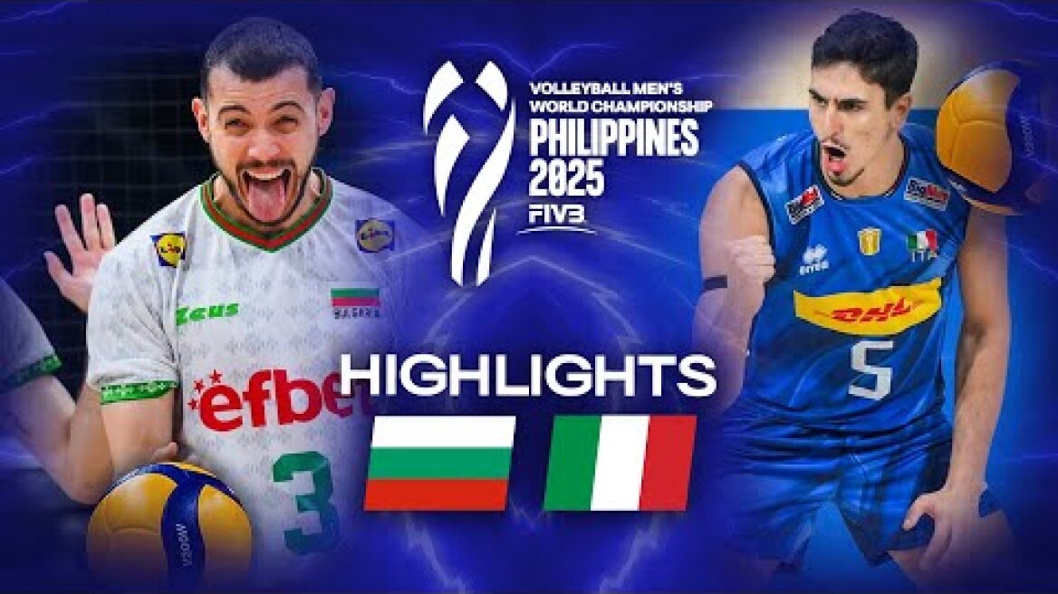 Bulgaria 🇧🇬 vs. Italy 🇮🇹 - Gold Match | Highlights | Men's World Championships 2025