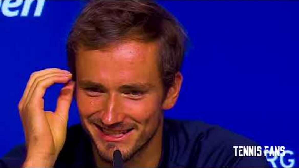 Daniil Medvedev "Tsitsipas won't listen to my advice..." - UO 2021 (HD)