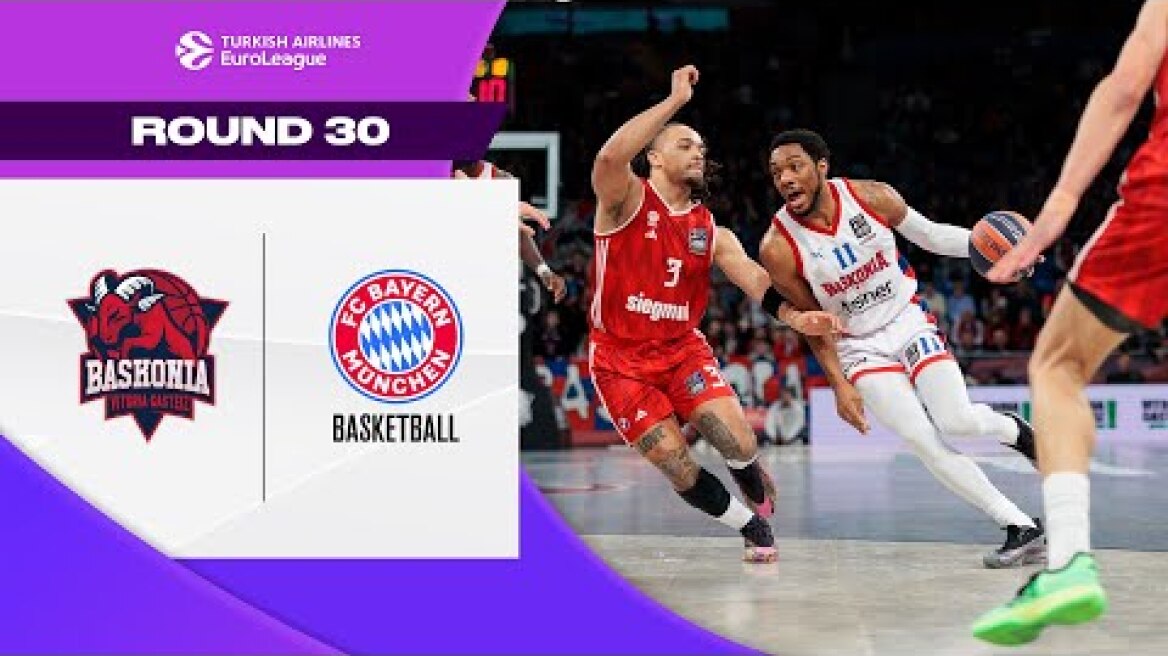 ONE HUNDRED TWELVE Pts for the WIN | Baskonia - FC Bayern Munich | BASKETBALL HIGHLIGHTS R30 2025