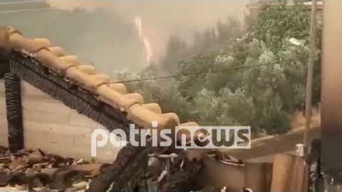 Φωτιά Αρχαία Ολυμπία: Η Νεμούτα έχει «παραδοθεί» στις φλόγες 4