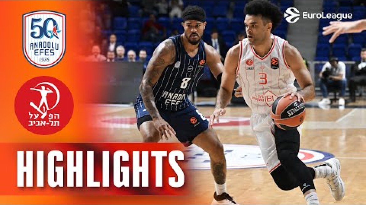 Fireworks After the Break | Efes - Hapoel | R2 BASKETBALL HIGHLIGHTS 2025-26
