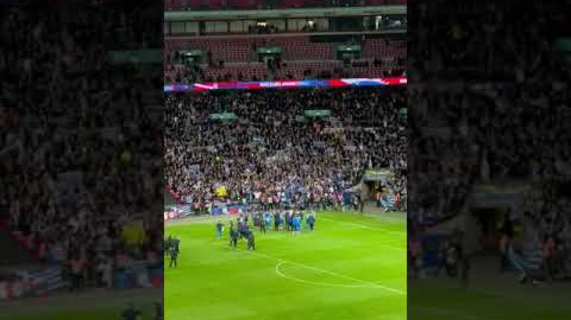 Πανηγυρισμοί των Ελλήνων στο Γουέμπλεϊ (2)