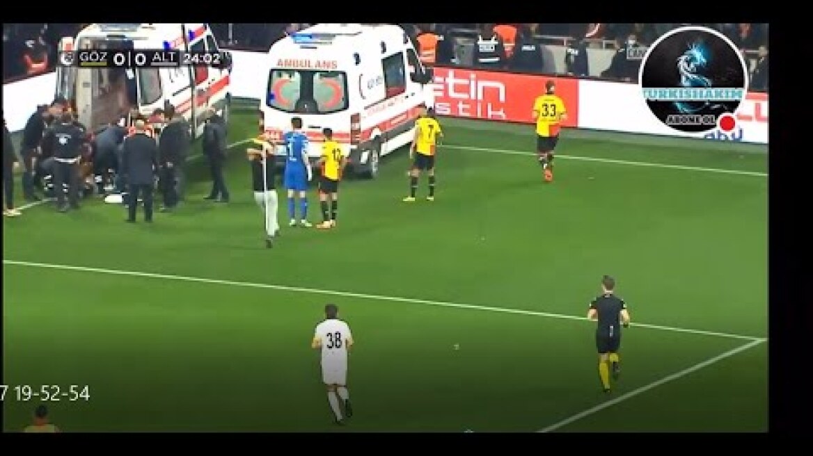 Göztepe Altay Maçı - Korner Direği İle Saldırı