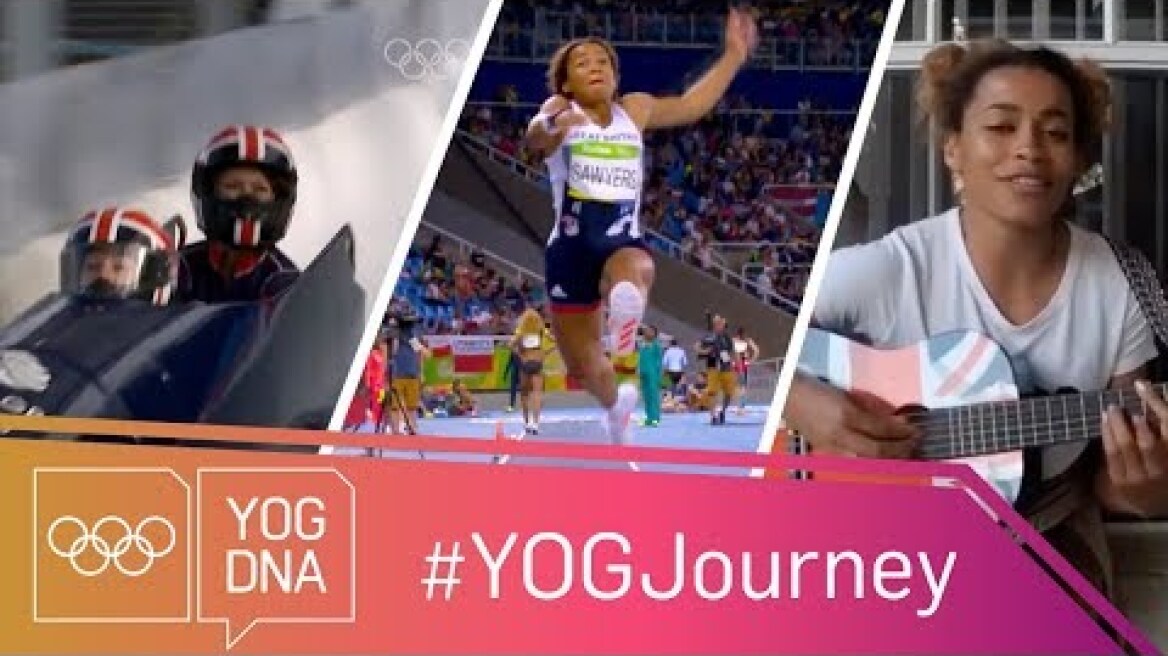Jazmin Sawyers [GBR] - the multi-talented athlete #YOGjourney