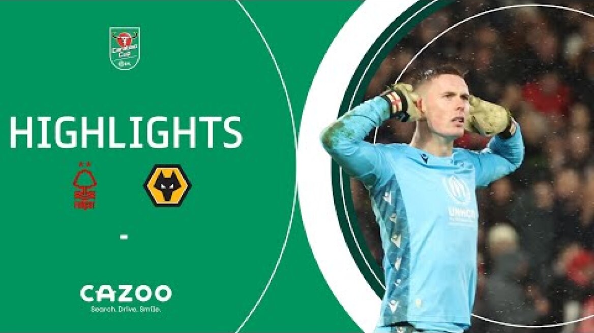 FOREST ONE GAME FROM CARABAO CUP FINAL! | Nottingham Forest v Wolves highlights