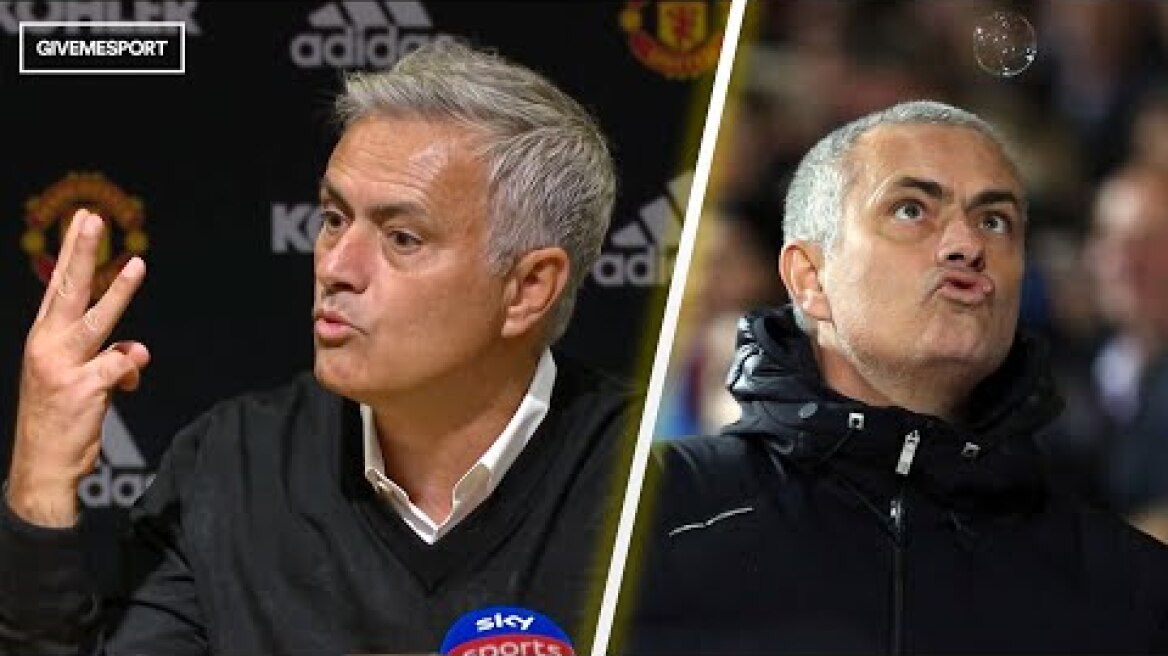 Jose Mourinho's Best & Most Wild Moments