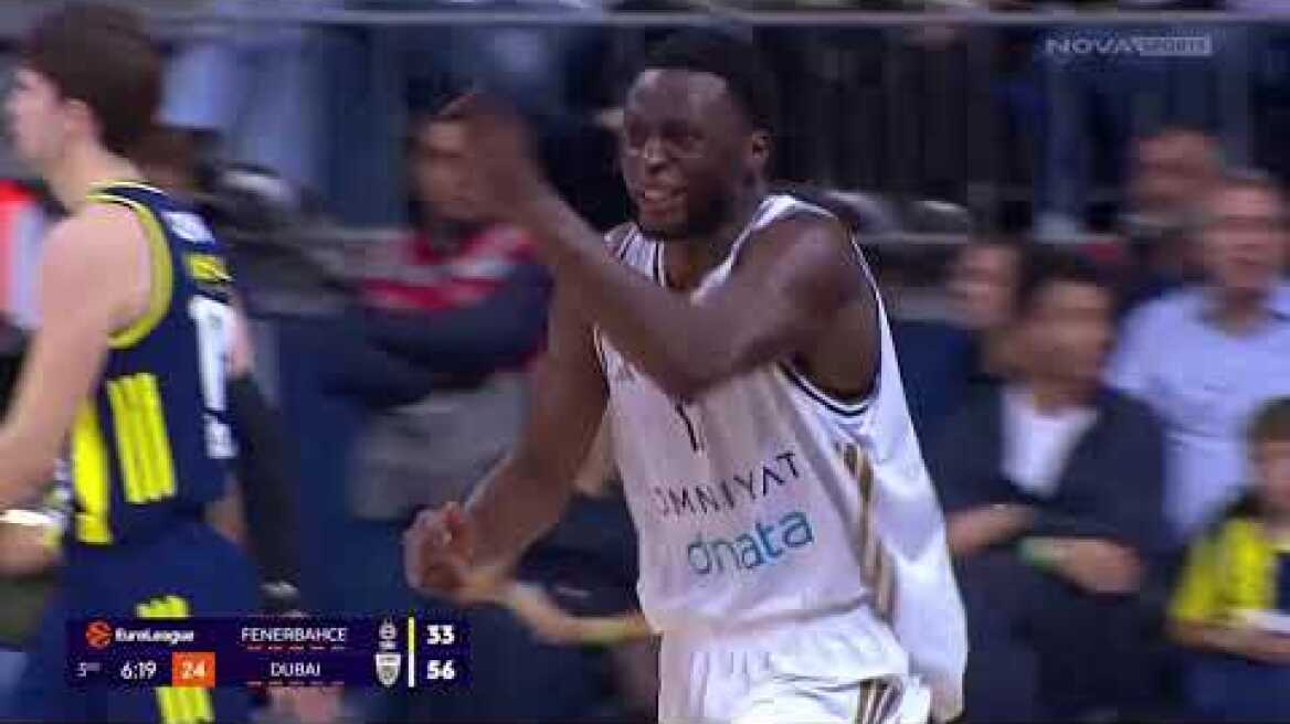 Euroleague: Η Εφές πλήγωσε τον Ολυμπιακό στο ΣΕΦ, διπλό της Ντουμπάι στην Τουρκία Φενέρμπαχτσε-Dubai BC: 69-93 (MD 4, 14/10/2025)