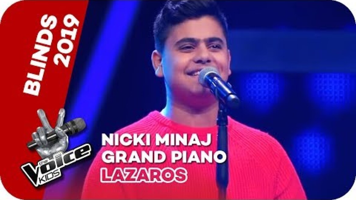 Nicki Minaj - Grand Piano (Lazaros) | The Voice Kids 2019 | SAT.1