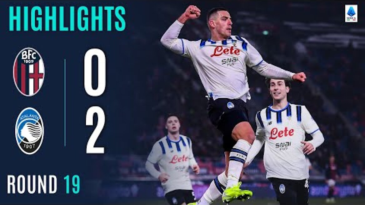 BOLOGNA-ATALANTA 0-2 | HIGHLIGHTS | Krstovic Takes All Three Points With a Brace | SERIE A 2025/26