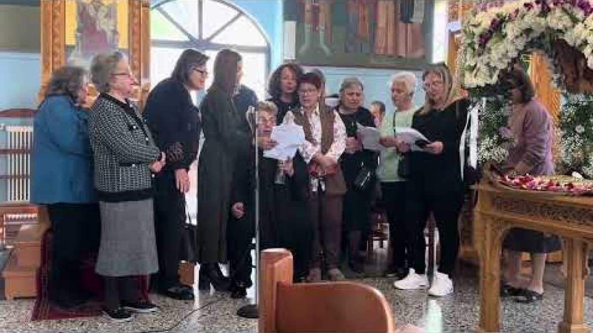 Το μοιρολόι της Παναγίας στην Ευβοίας