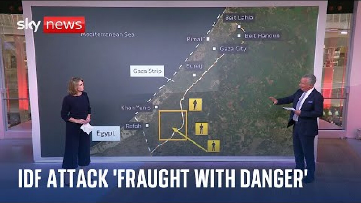 Israel-Hamas war: Israel offensive 'fraught with danger'