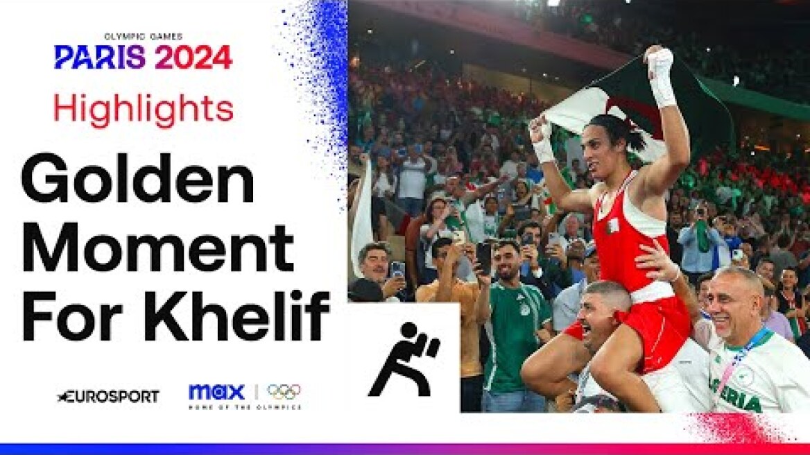 Algeria's Imane Khelif wins Olympic boxing gold in Paris 🇩🇿🥇 | #Paris2024 #Olympics