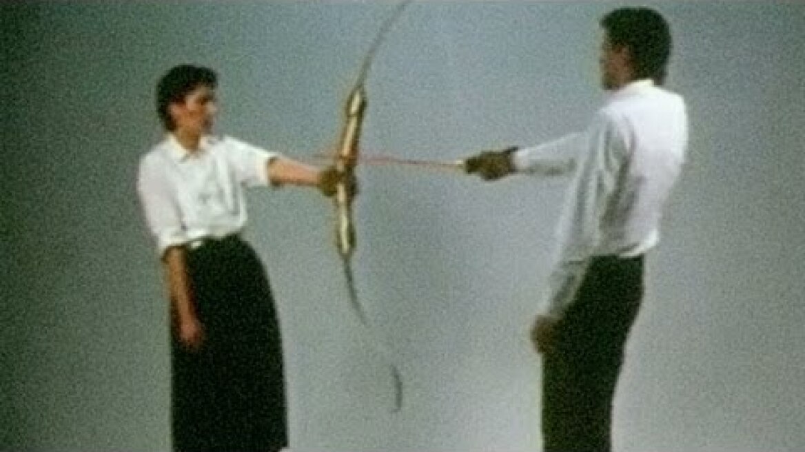 Marina Abramović & Ulay - The Other: Rest Energy (1980)
