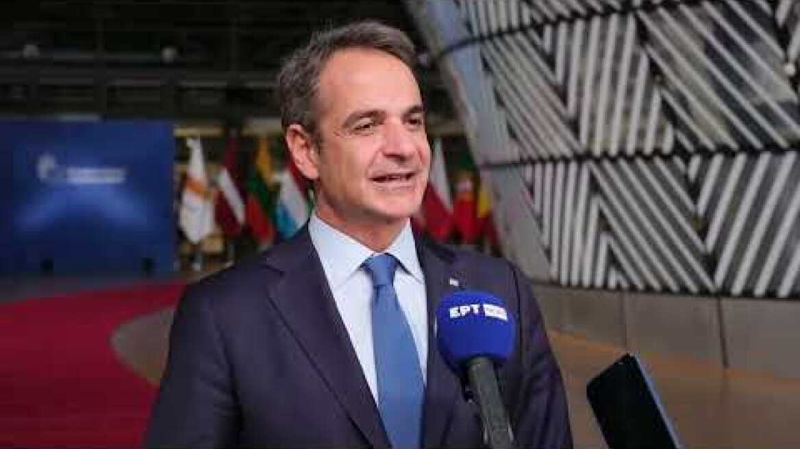 Συνέντευξη τύπου του Πρωθυπουργού μετά το Συμβούλιο Κορυφής στις Βρυξέλλες