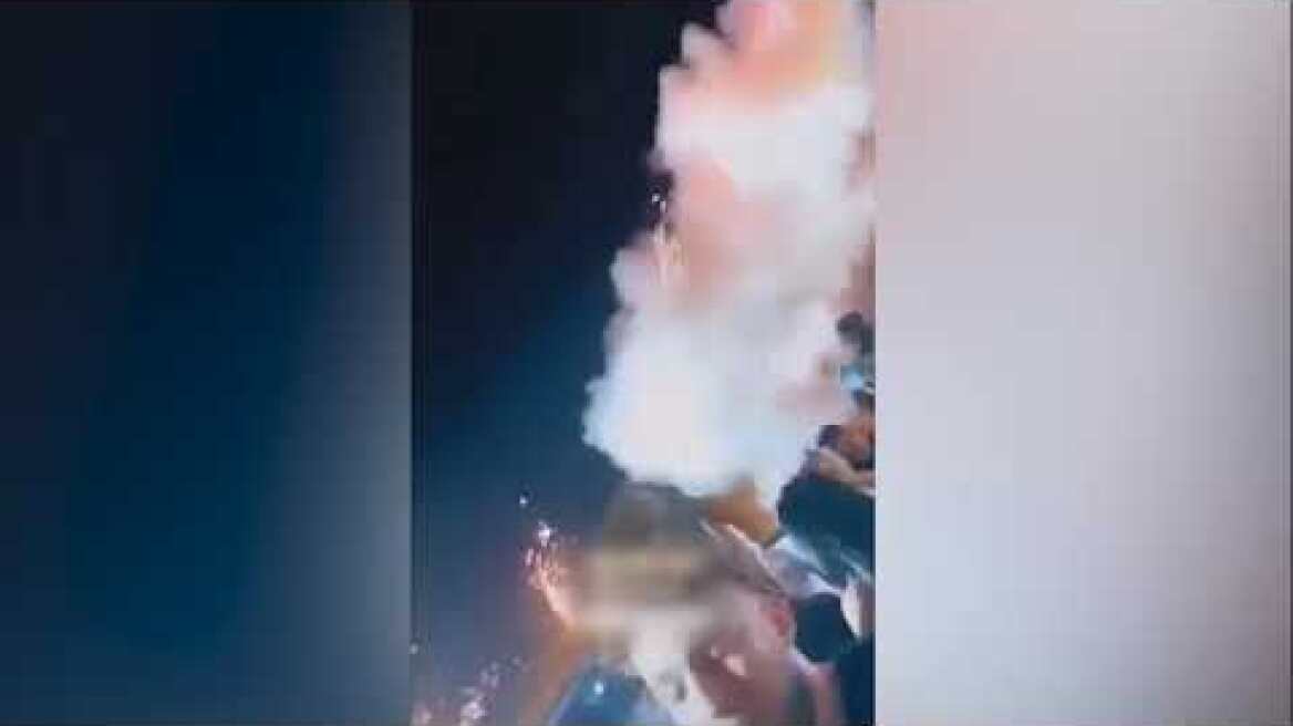 Πάρτι συνωστισμού Άλιμος - Βραδινά πλάνα