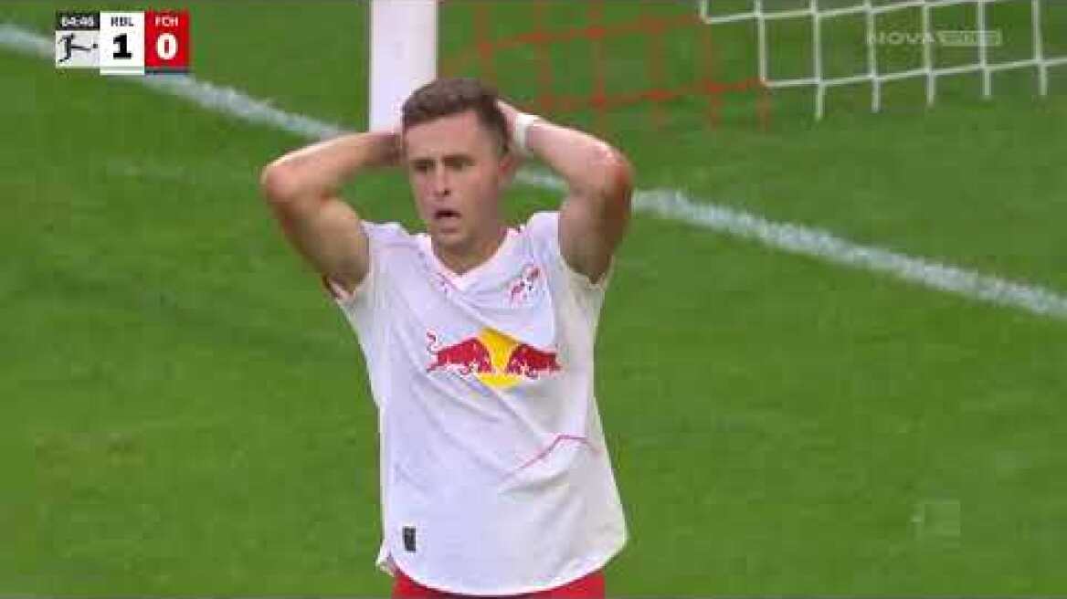 Λειψία - Χάιντενχαϊμ: 2-0 (MD 2, 30/08/2025)