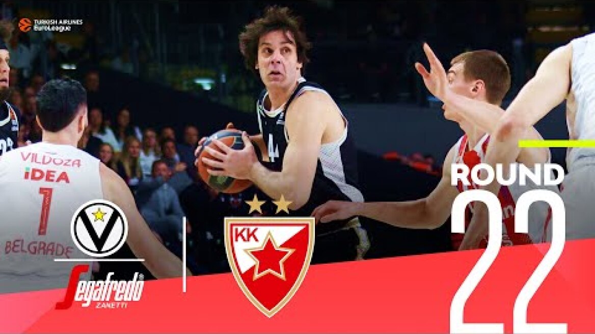 Virtus lifts over Zvezda! | Round 22, Highlights | Turkish Airlines EuroLeague