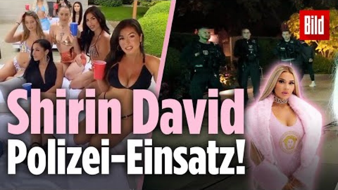 Shirin David: Polizei-Einsatz bei Videodreh – wegen Corona und Lärm!