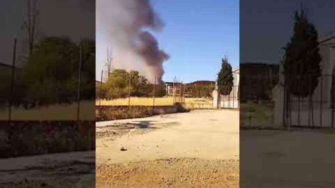 Φωτιά από Αρτάκη προς Βατώντα 1